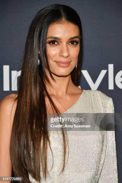 Laysla De Oliveira attends the 21st Annual Warner Bros. And InStyle Golden Globe After Party at The Beverly Hilton Hotel on January 05, 2020 in...