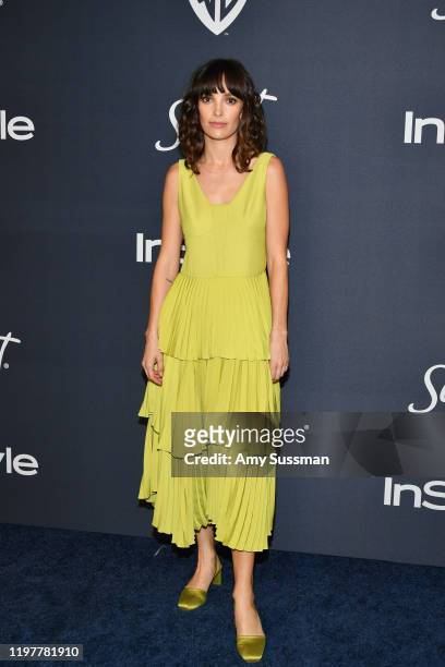 Jodi Balfour attends the 21st Annual Warner Bros. And InStyle Golden Globe After Party at The Beverly Hilton Hotel on January 05, 2020 in Beverly...