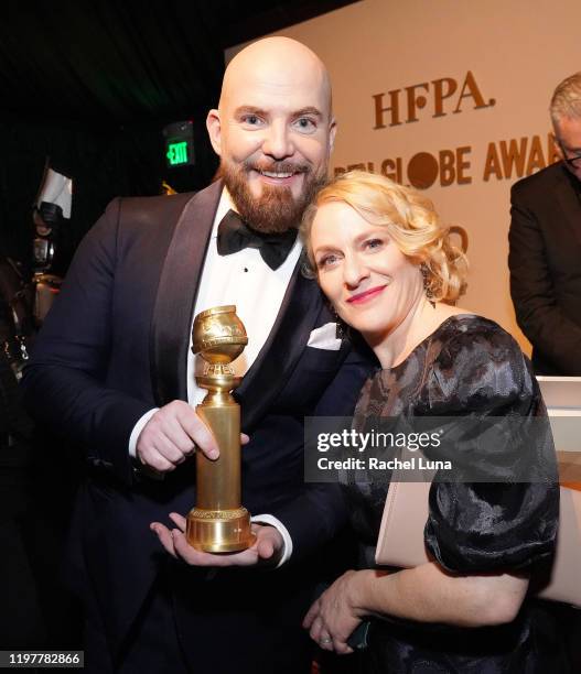 Chris Butler and Arianne Sutner attend the Official Viewing And After Party Of The Golden Globe Awards Hosted By The Hollywood Foreign Press...