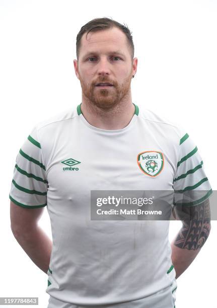 Munstr , Ireland - 3 June 2017; Chris Higgins during the Ireland Regions Squad Portraits session at Pike Rovers FC in Limerick.