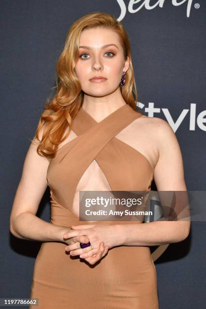 Kennedy McMann attends the 21st Annual Warner Bros. And InStyle Golden Globe After Party at The Beverly Hilton Hotel on January 05, 2020 in Beverly...