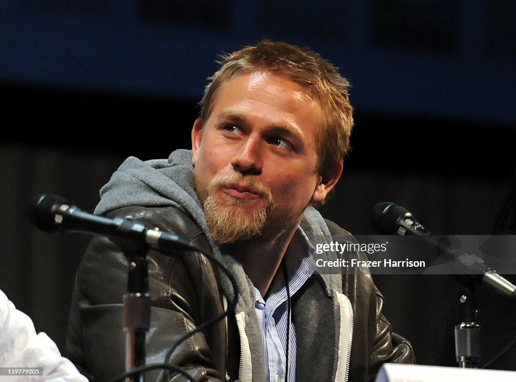 Soa Panel Actor Charlie Hunnam speaks at FX's