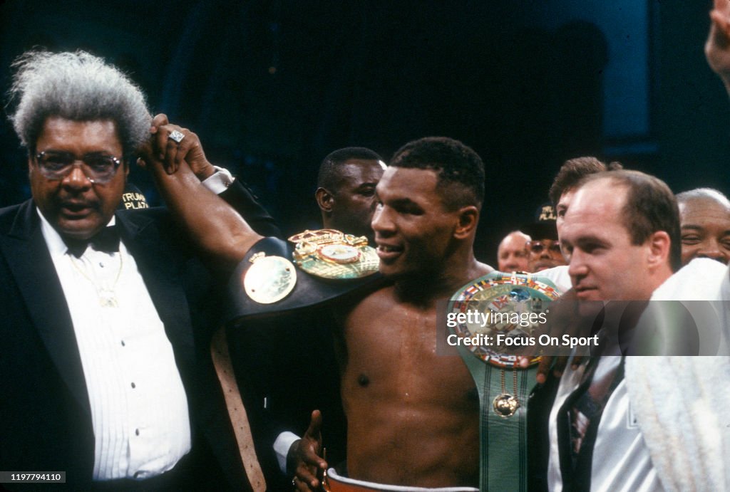 WBC, WBA and IBF Heavyweight Tittle - Mike Tyson v Tyrell Biggs