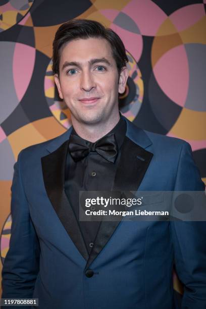 Nicholas Braun arrives at HBO's Official Golden Globes After Party at Circa 55 Restaurant on January 05, 2020 in Los Angeles, California.