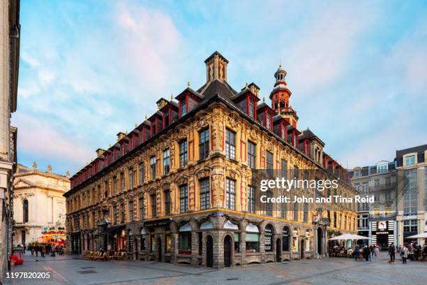 lille old town - lille stock pictures, royalty-free photos & images