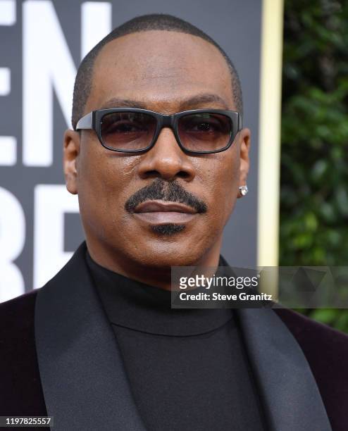 Eddie Murphy arrives at the 77th Annual Golden Globe Awards attends the 77th Annual Golden Globe Awards at The Beverly Hilton Hotel on January 05,...