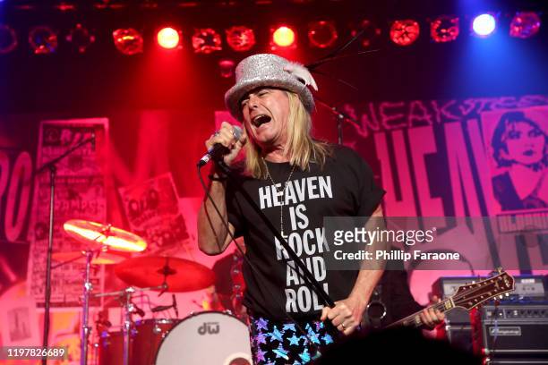 Robin Zander of music group Cheap Trick performs onstage at The Art Of Elysium Presents WE ARE HEAR'S HEAVEN 2020 at Hollywood Palladium on January...