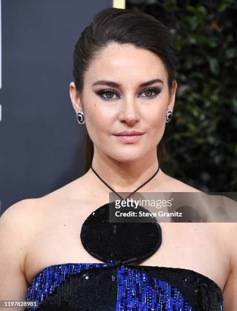 Shailene Woodley arrives at the 77th Annual Golden Globe Awards attends the 77th Annual Golden Globe Awards at The Beverly Hilton Hotel on January...
