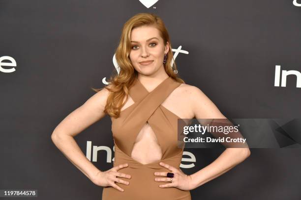 Kennedy McMann attends the Warner Brothers and InStyle 21st Annual Post Golden Globes After Party Sponsored By L'Oreal Paris & Secret at Beverly...