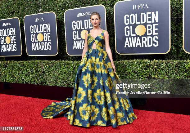 Taylor Swift attends the 77th Annual Golden Globe Awards at The Beverly Hilton Hotel on January 05, 2020 in Beverly Hills, California.