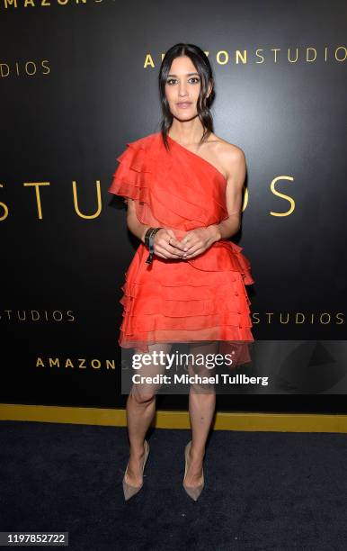 Julia Jones attends the Amazon Studios Golden Globes after party at The Beverly Hilton Hotel on January 05, 2020 in Beverly Hills, California.