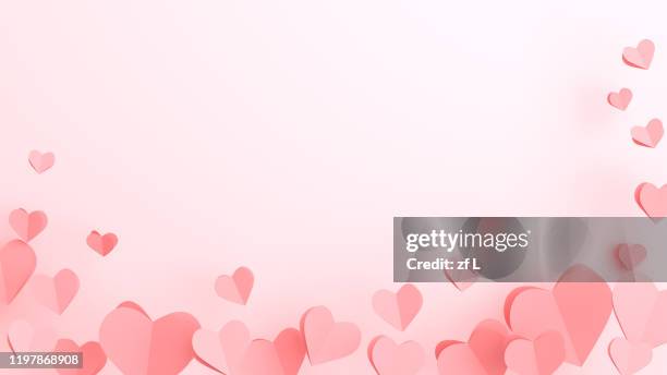 情人節 - heart month stockfoto's en -beelden