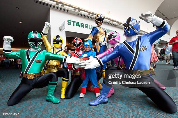 Power Rangers 2011 Ca Power Rangers Samurai At 2011 San Diego Comic Con International ...
