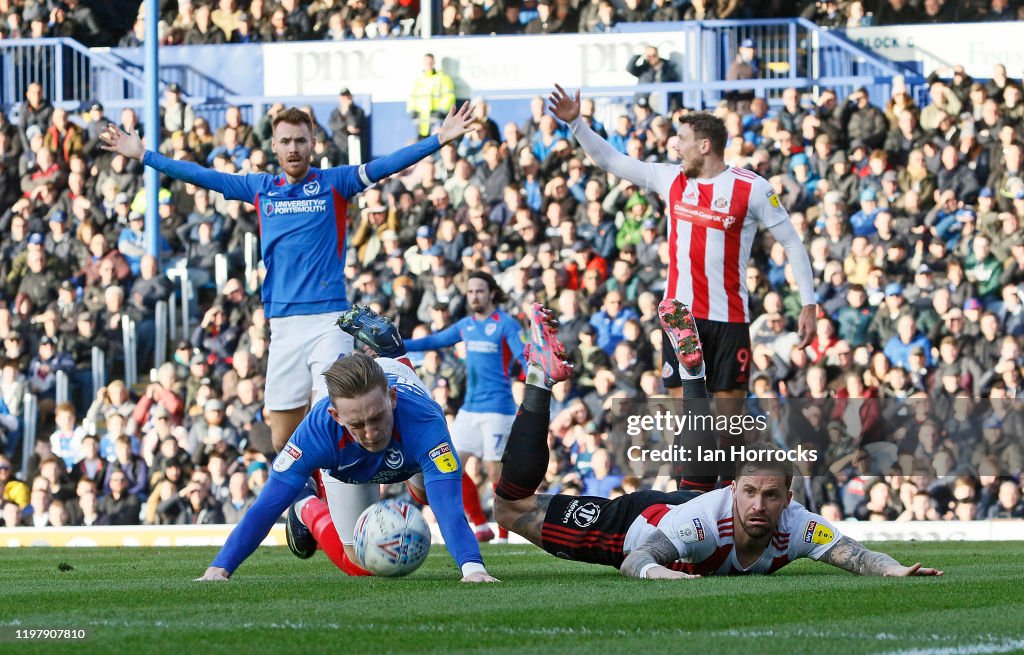 Portsmouth v Sunderland - Sky Bet League One