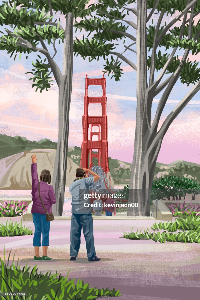 San Francisco Golden Gate bridge