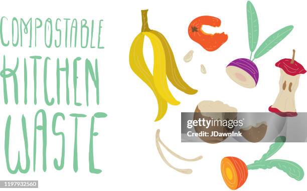Compostables Drawing 120 Organic Waste Drawing Stock Photos, High-Res Pictures, and Images ...