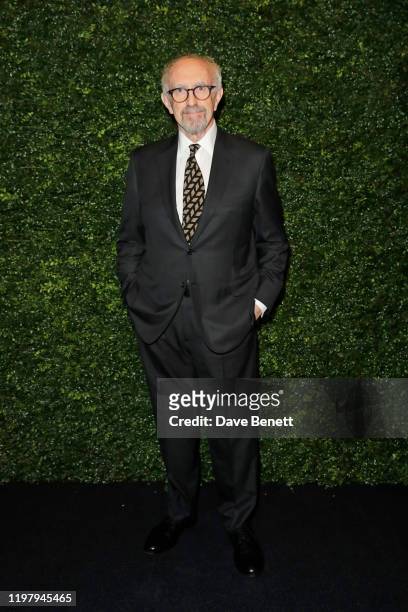 Jonathan Pryce arrives at the Charles Finch & CHANEL Pre-BAFTA Party at 5 Hertford Street on February 1, 2020 in London, England.