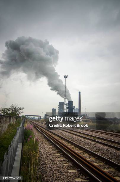 teesside steel industry - paris agreement stock pictures, royalty-free photos & images