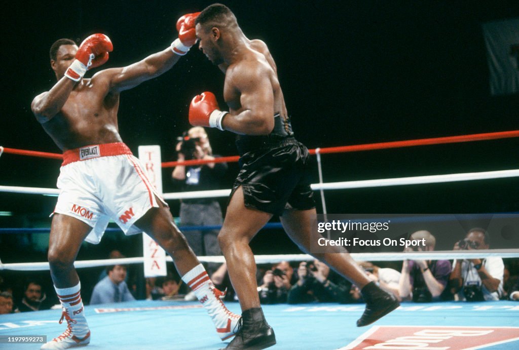 WBA, WBC and IBF - Heavyweight Tittle Fight - Larry Holmes v Mike Tyson