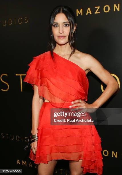 Actress Julia Jones attends Amazon Studios Golden Globes after party at The Beverly Hilton Hotel on January 05, 2020 in Beverly Hills, California.