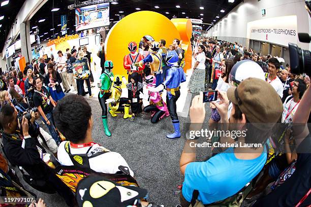 Power Ranger Comic Con 40 Ca Power Rangers Samurai At 2011 San Diego Comic Con International ...