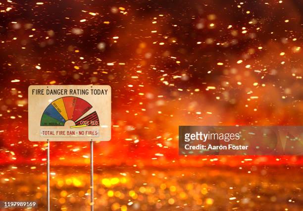bush fire background - fire danger stock pictures, royalty-free photos & images