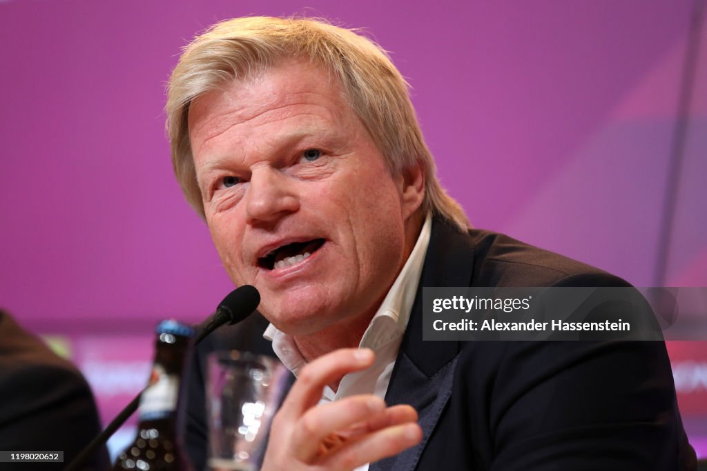 FC Bayern Muenchen Presents New Board Member Oliver Kahn