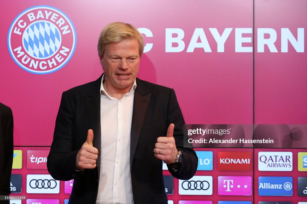 FC Bayern Muenchen Presents New Board Member Oliver Kahn