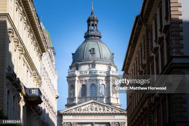 St. Stephen's Basilica on October 19, 2019 in Budapest, Hungary.