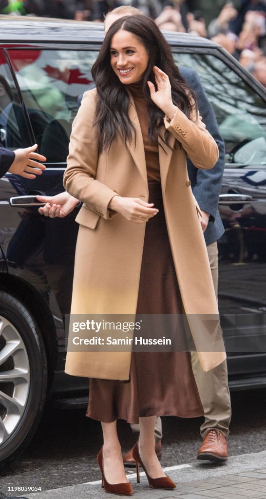 The Duke And Duchess Of Sussex Visit Canada House