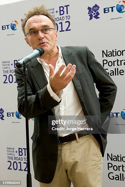 Director and Producer Danny Boyle attends "Road to 2012: Changing Pace," the unveiling of new portraits of the people making London 2012 happen, at...