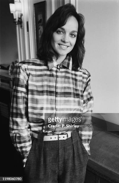 American actress Pamela Sue Martin, UK, 20th March 1985.