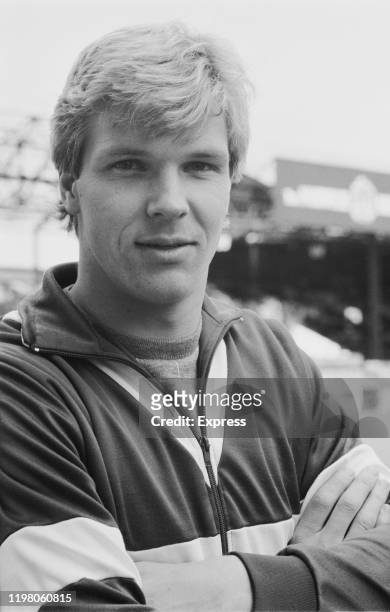English goalkeeper Chris Woods of Norwich City FC, UK, 21st March 1985.