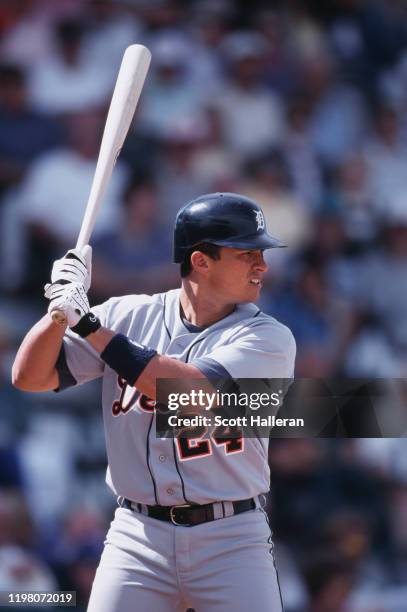 Gabe Alvarez, Third Baseman for the Detroit Tigers at bat during the Major League Baseball Spring Training game against the Pittsburgh Pirates on 5th...