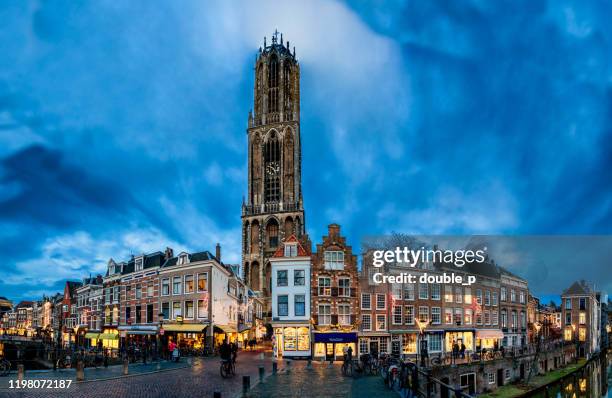 kathedrale von utrecht - utrecht stock-fotos und bilder