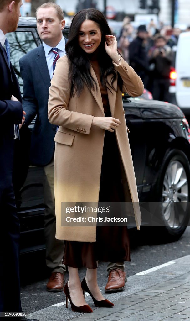 The Duke And Duchess Of Sussex Visit Canada House