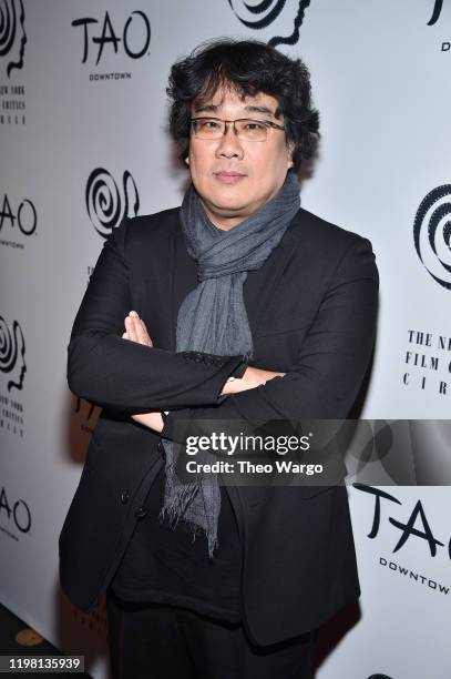 Bong Joon-Ho attends the 2019 New York Film Critics Circle Awards at TAO Downtown on January 07, 2020 in New York City.