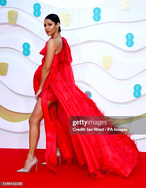 Vick Hope attending the 73rd British Academy Film Awards held at the Royal Albert Hall, London.