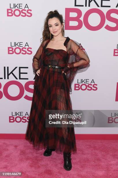 Vanessa Merrell attends the world premiere of "Like A Boss" at SVA Theater on January 07, 2020 in New York City.