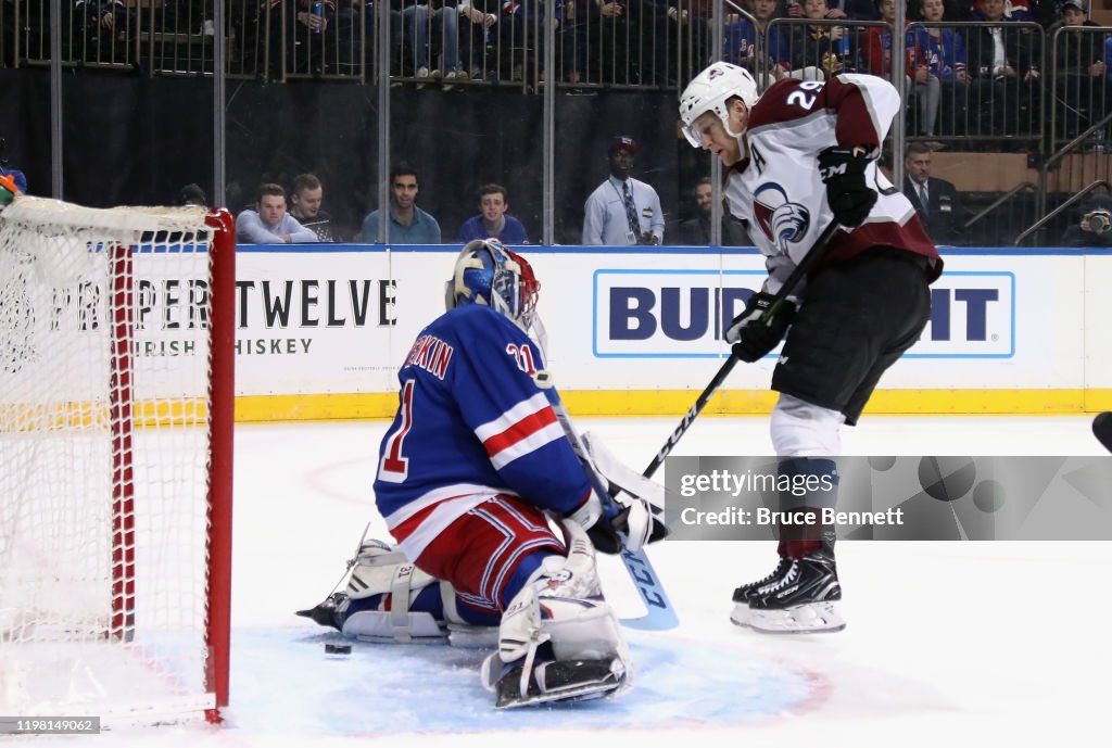 Colorado Avalanche v New York Rangers