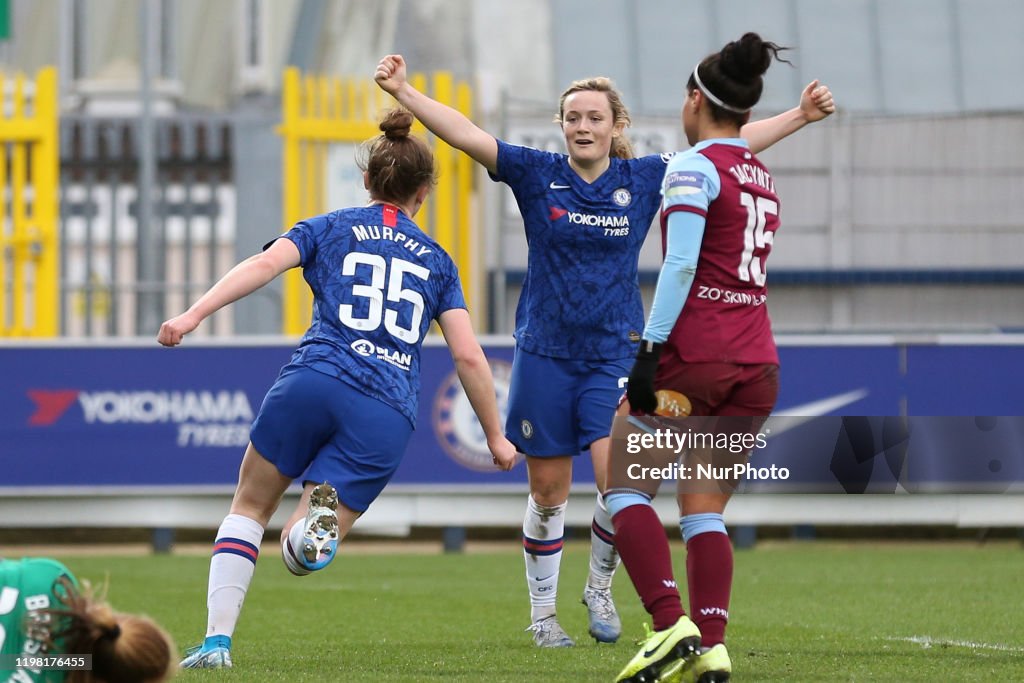 Chelsea v West Ham United - Barclays FA Women's Super League