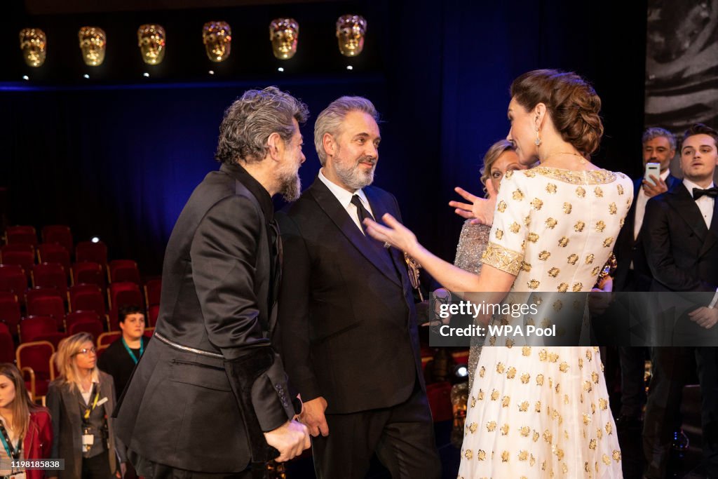 The Duke And Duchess Of Cambridge Attend The EE British Academy Film Awards