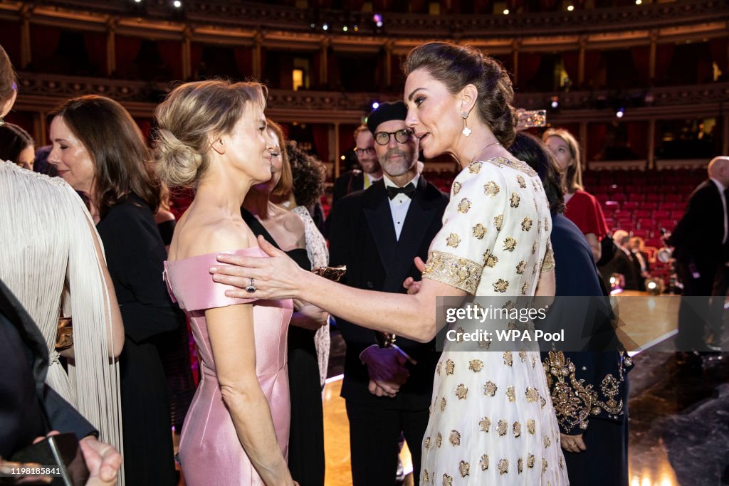 The Duke And Duchess Of Cambridge Attend The EE British Academy Film Awards