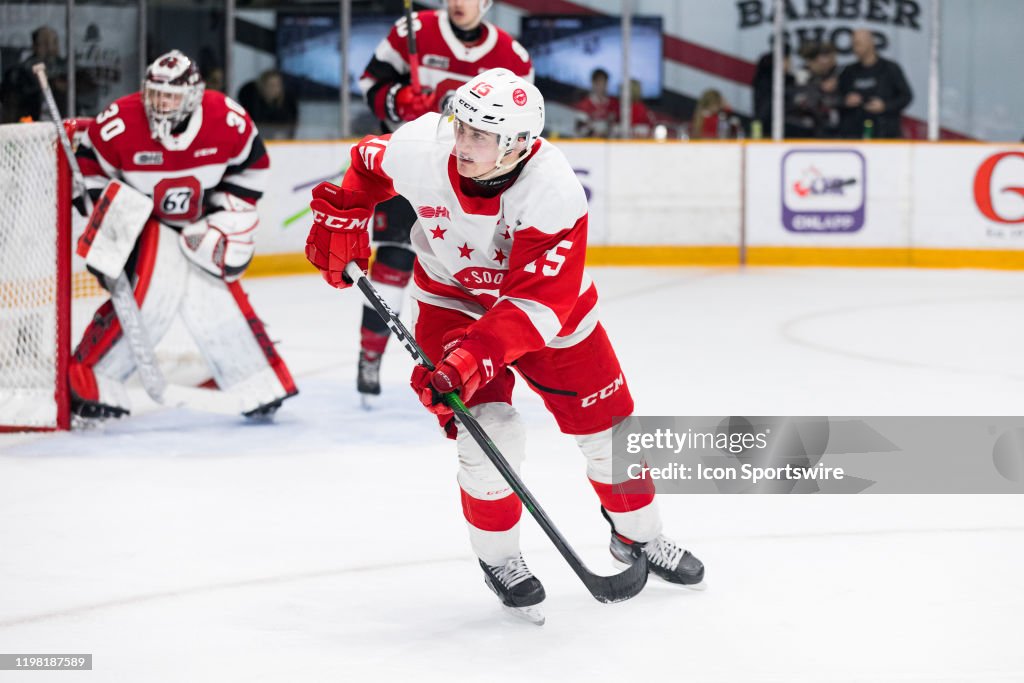 OHL: FEB 02 Sault Ste. Marie Greyhounds at Ottawa 67's