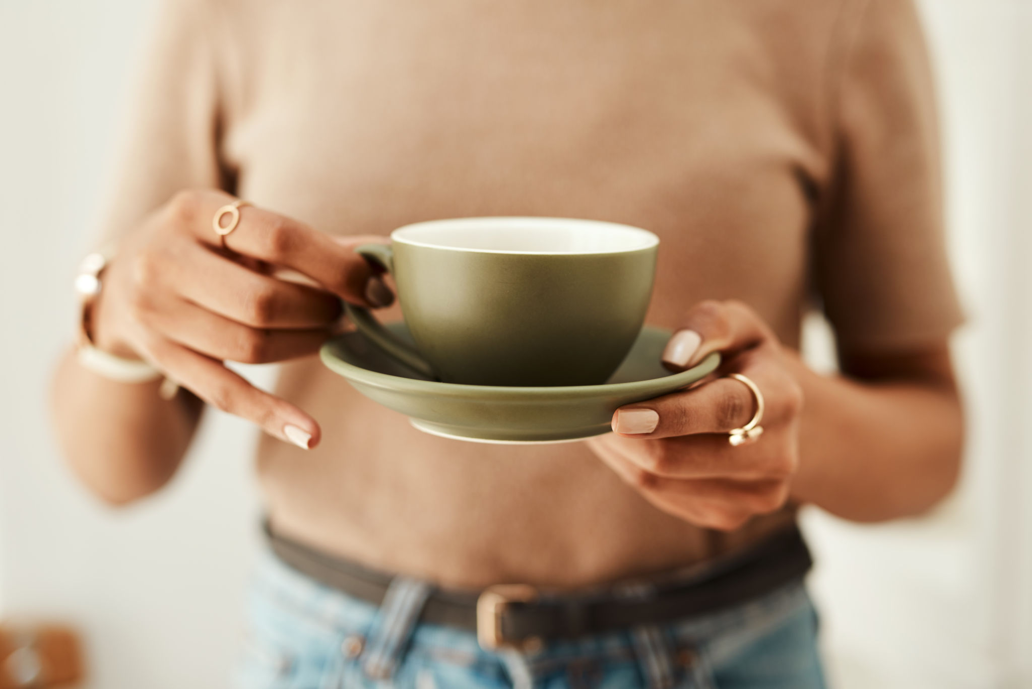 Herbal tea in ceramic teacup, non leaching and eco friendly Herbal tea in ceramic teacup, non leaching and eco friendly