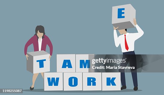 Teamwork makes the dream work. Teamwork makes the dream work.