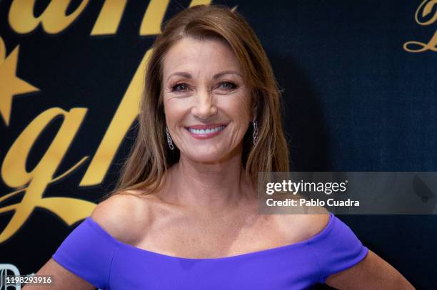 British actress Jane Seymour attends 'Resplandor y tinieblas' press conference at VP Plaza España Design Hotel on January 08, 2020 in Madrid, Spain.