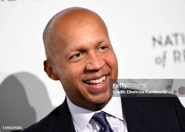 Bryan Stevenson attends The National Board of Review Annual Awards Gala at Cipriani 42nd Street on January 08, 2020 in New York City.