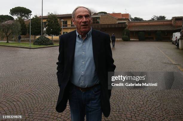 Zdenek Zeman during the "Panchina D'Oro Prize" award at Centro Tecnico Federale di Coverciano on February 3, 2020 in Florence, Italy.