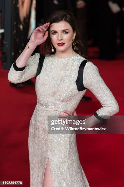 Aisling Bea attends the EE British Academy Film Awards ceremony at the Royal Albert Hall on 02 February, 2020 in London, England.- PHOTOGRAPH BY...